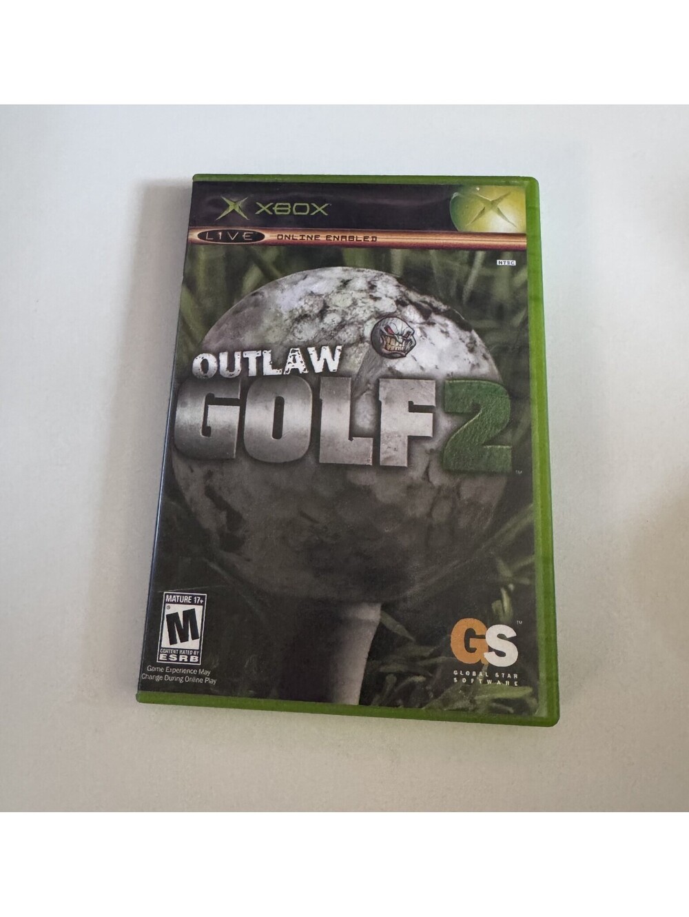 Outlaw Golf 2 Original Xbox Video Game CIB Complete Tested